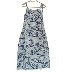 Bellambra | Dresses | Bellambra Pure Linen Dress Side Slits Small Nwt Tie  Top | Poshmark